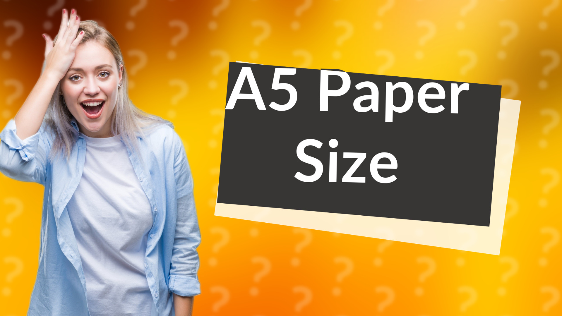 A5 Paper Size