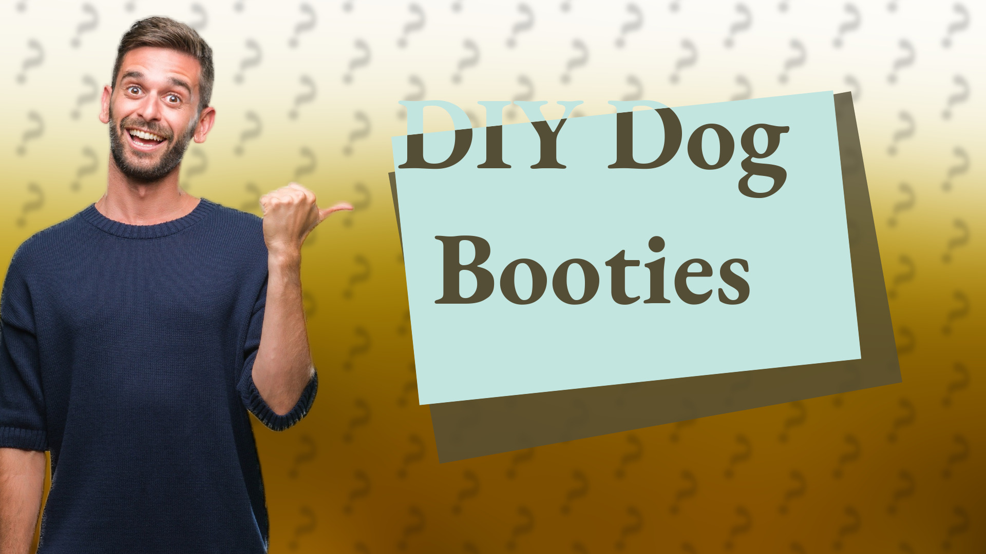 DIY Dog Booties