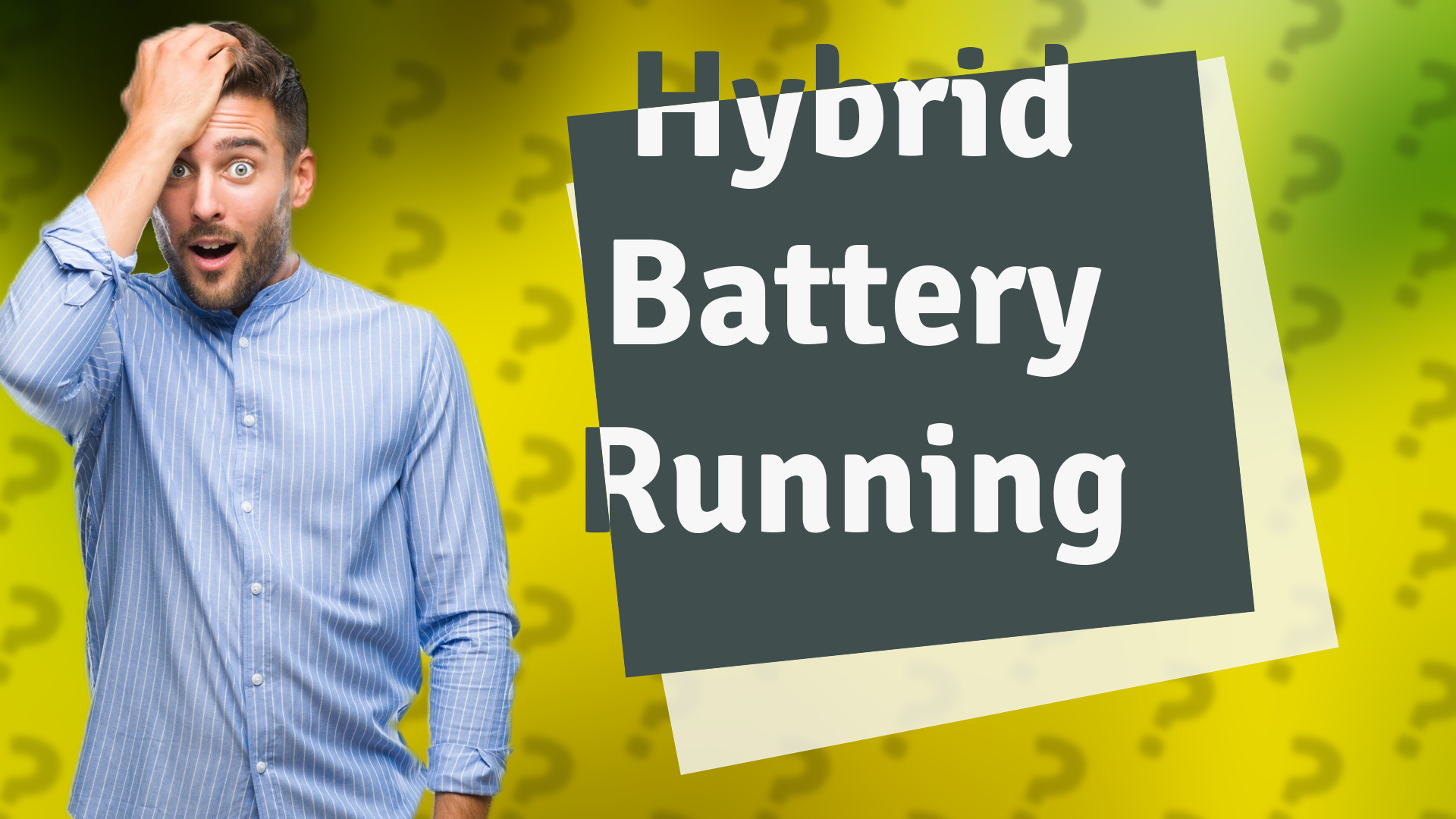 Hybrid Battery Running
