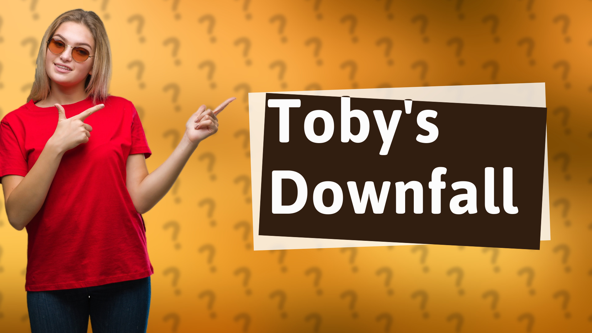 Toby's Downfall