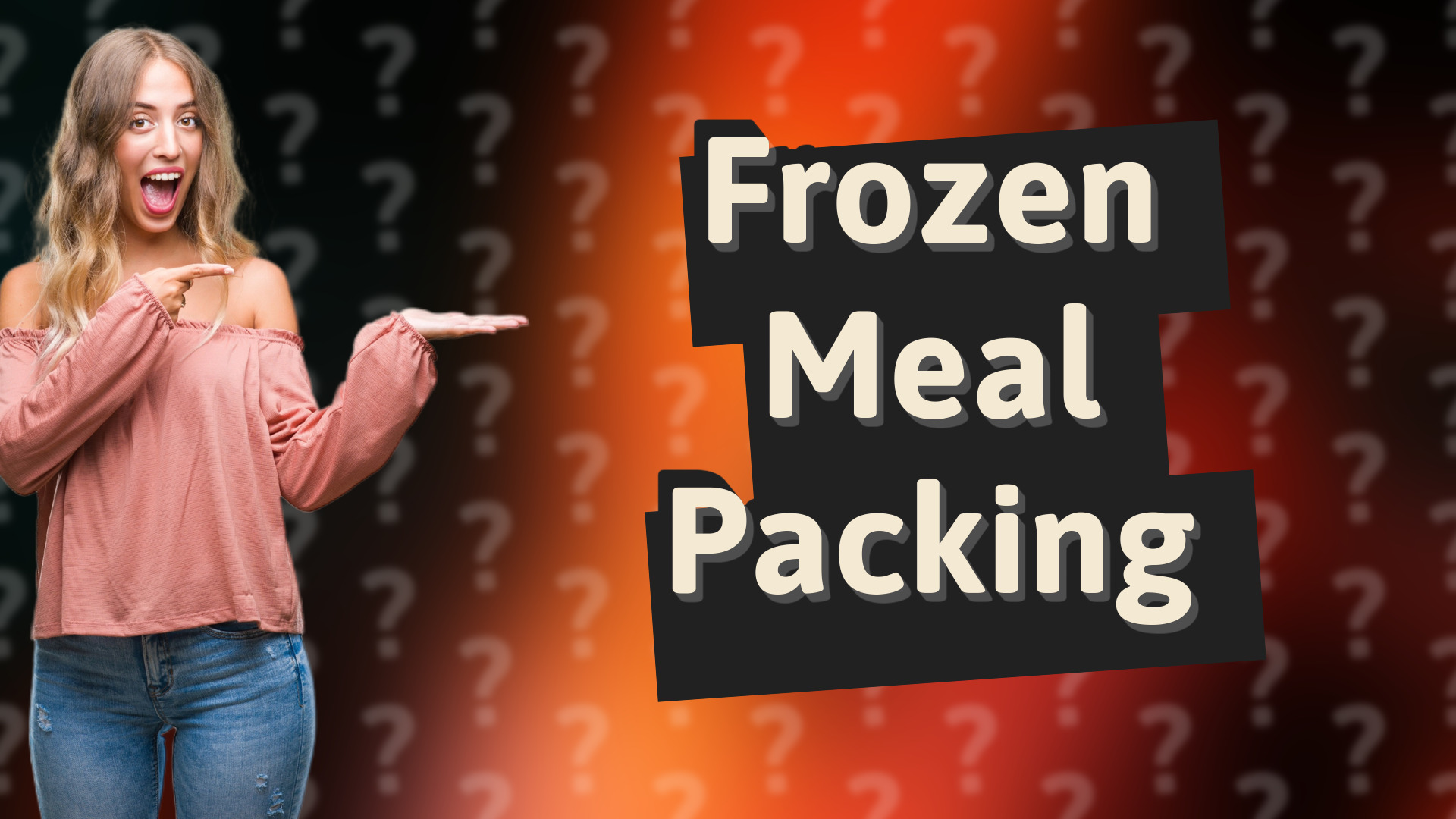 Frozen Meal Packing