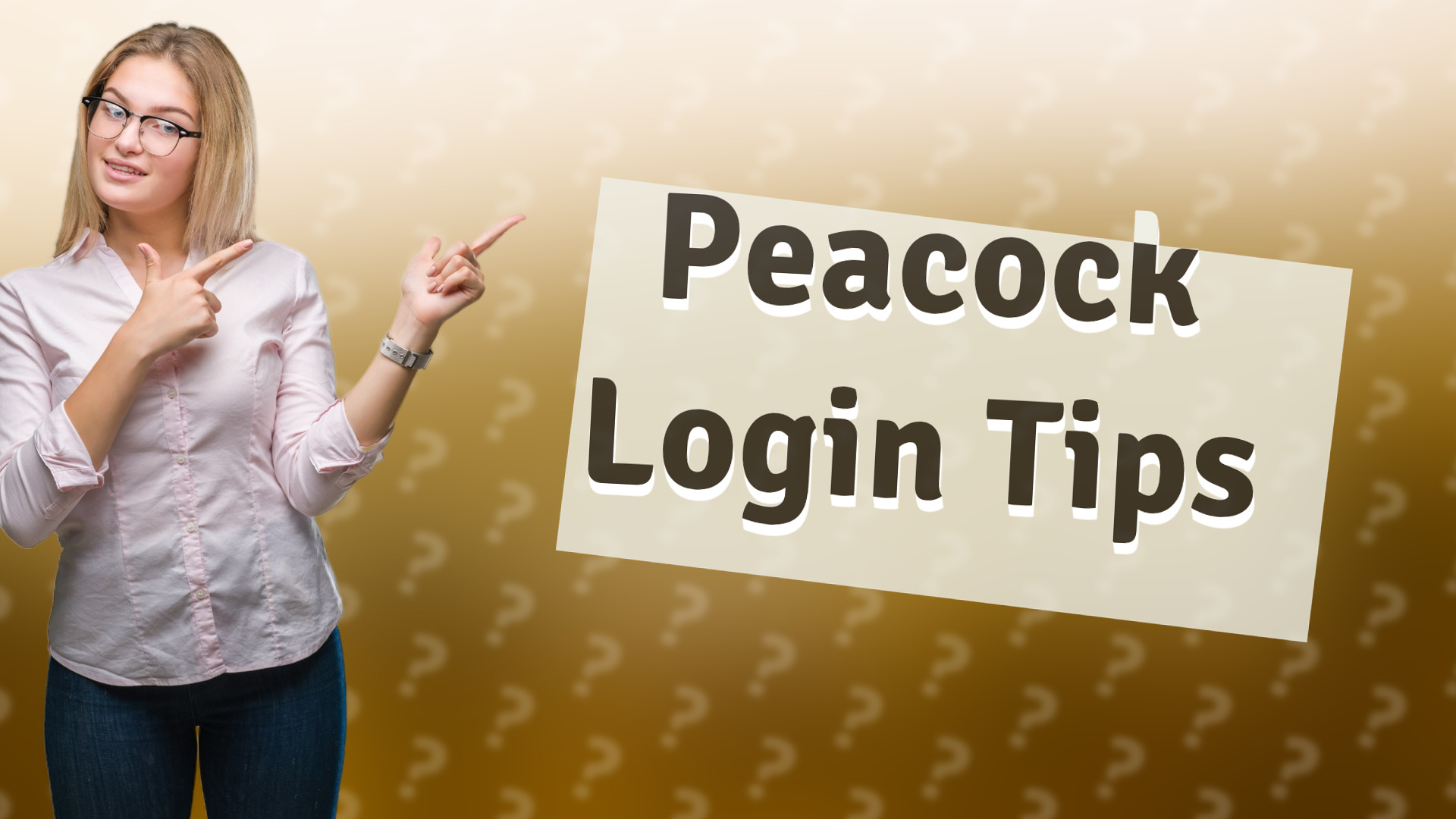 Peacock Login Tips