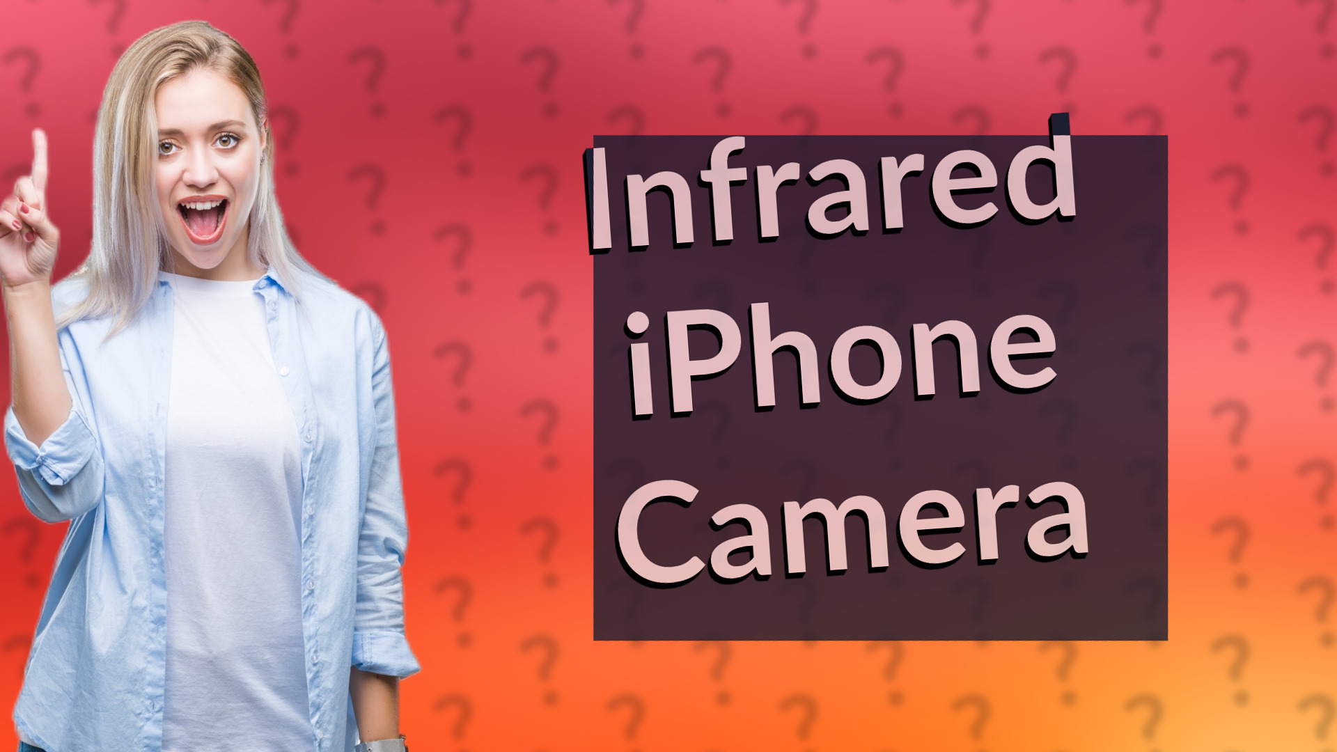 Infrared iPhone Camera