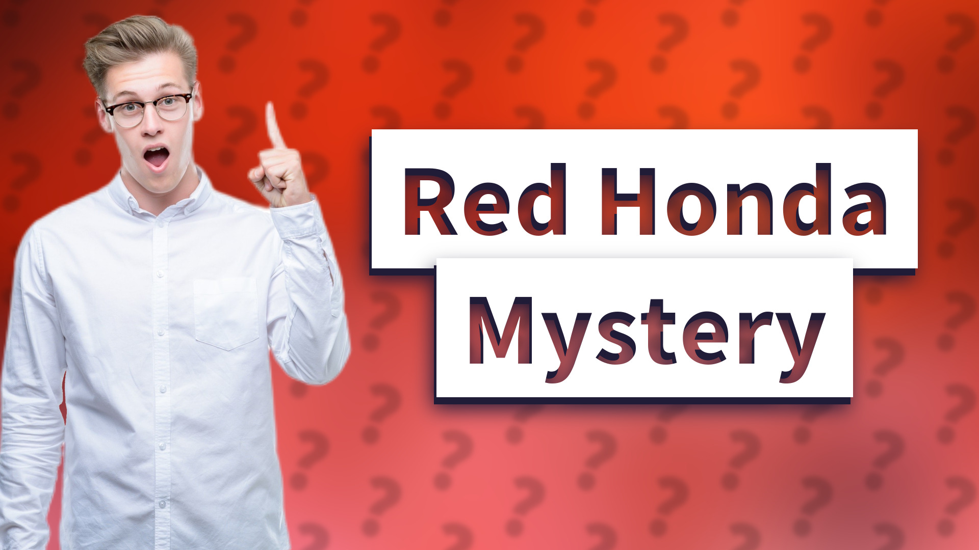 Red Honda Mystery