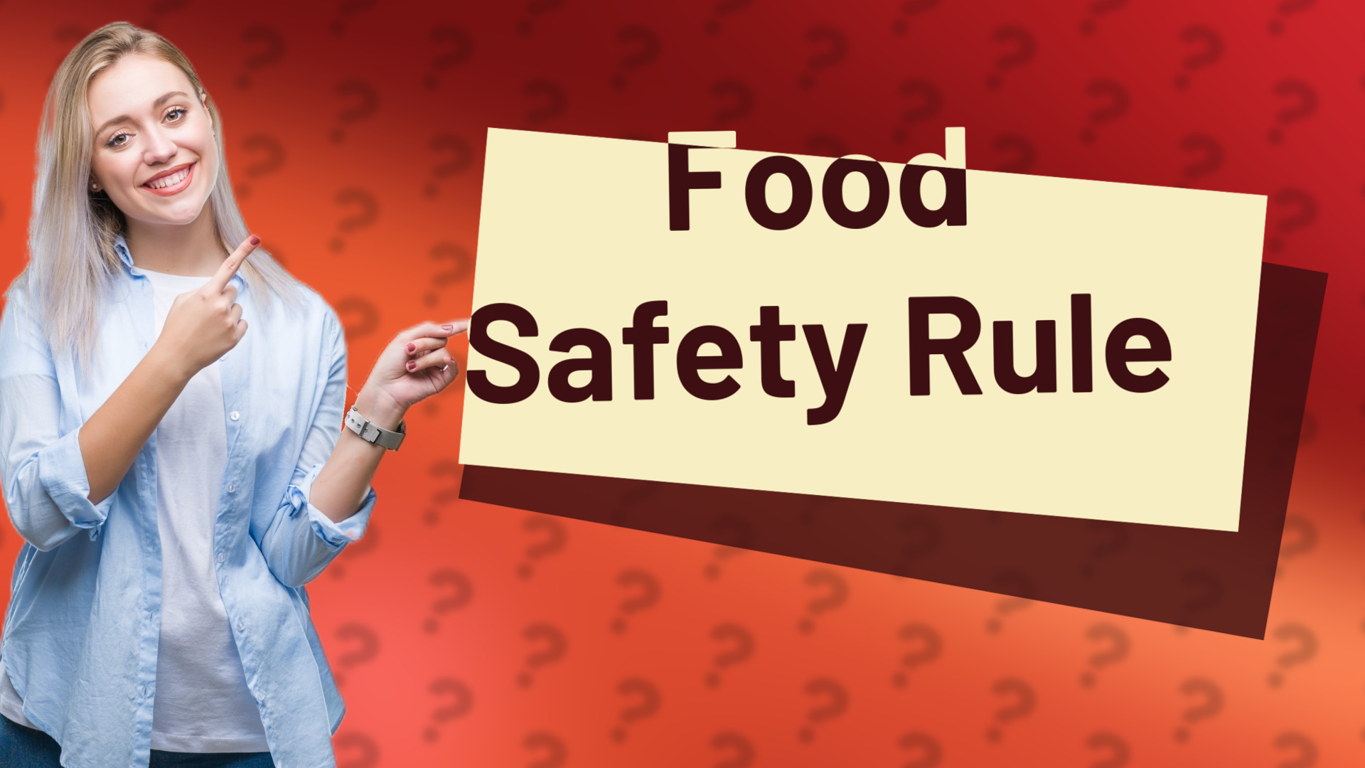 Food Safety Rule