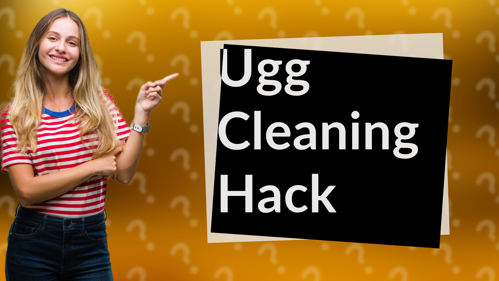 Ugg Cleaning Hack