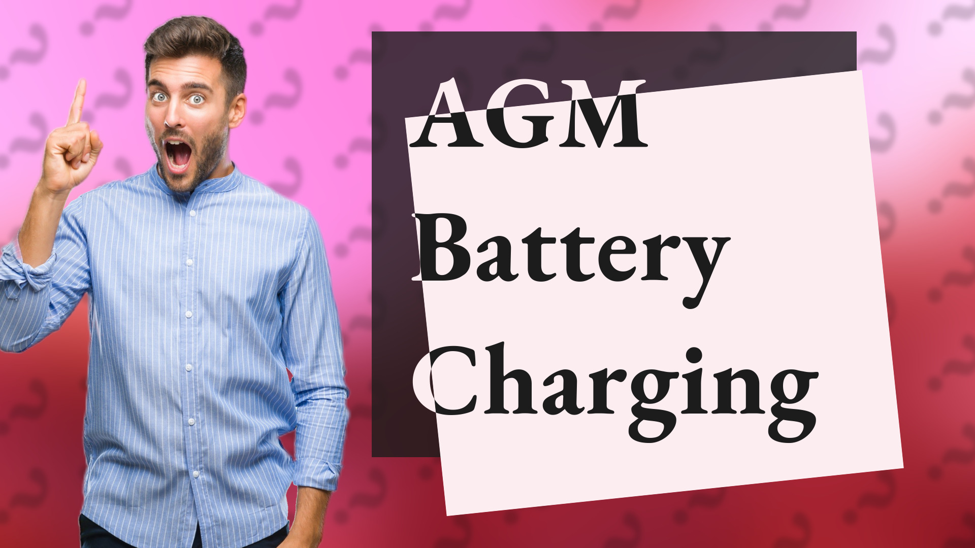 AGM Battery Charging
