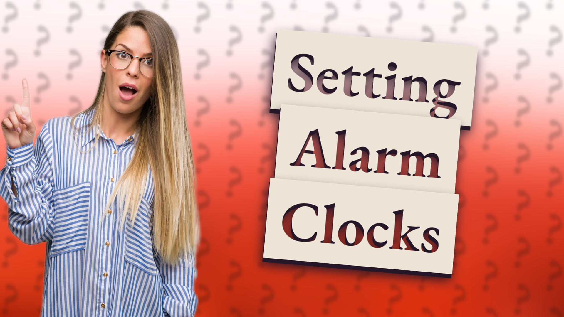 Setting Alarm Clocks