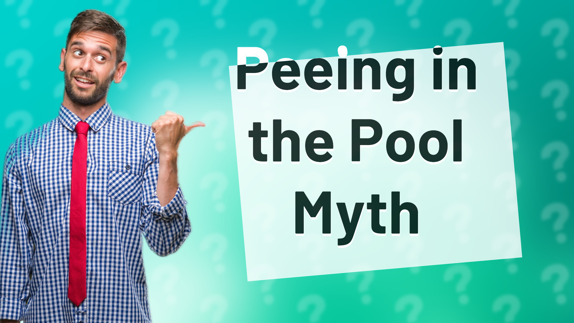 Peeing in the Pool Myth