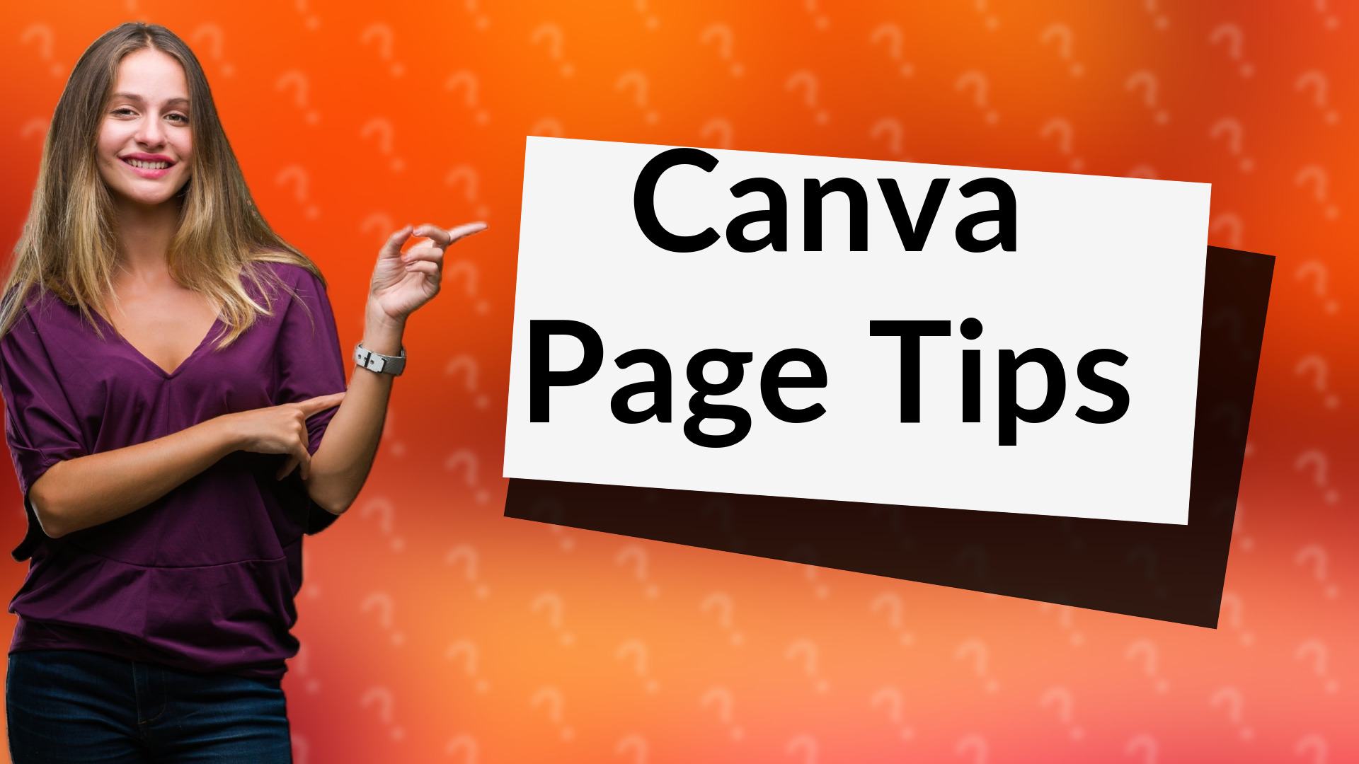 Canva Page Tips