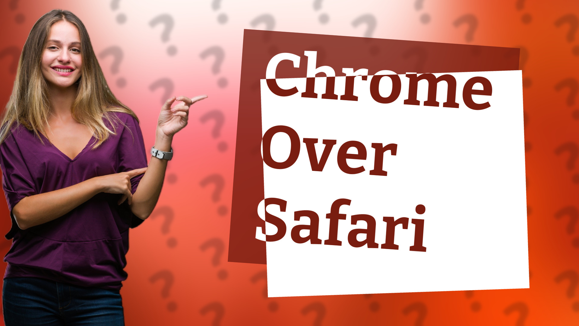 Chrome Over Safari