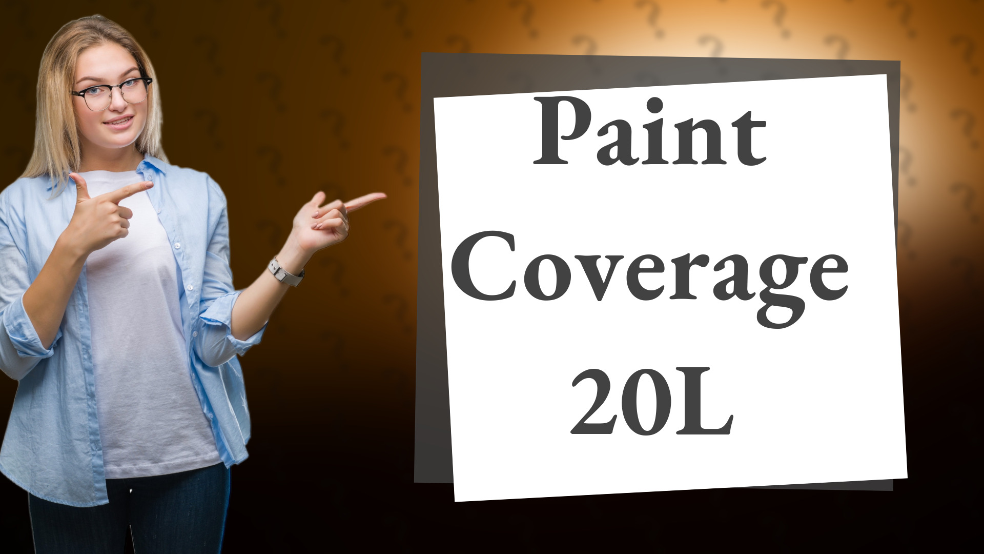 Paint Coverage 20L