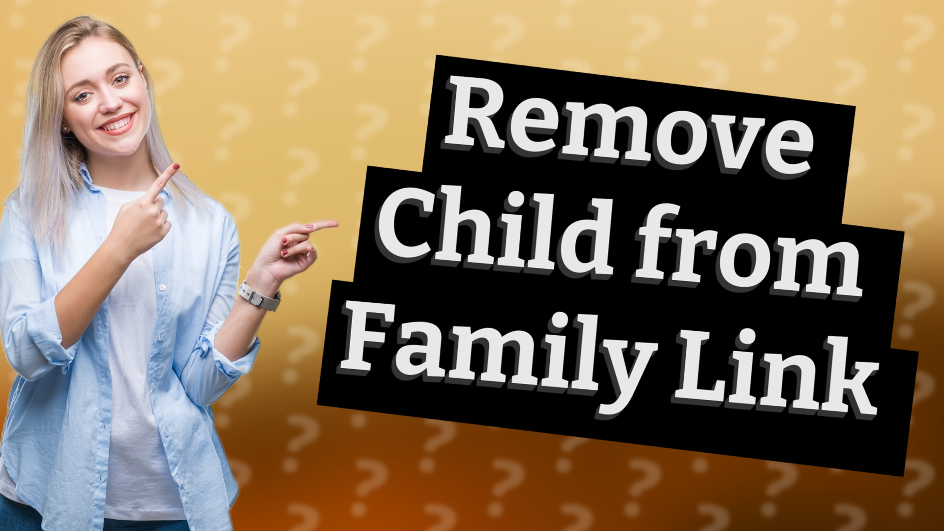 Remove Child from Family Link