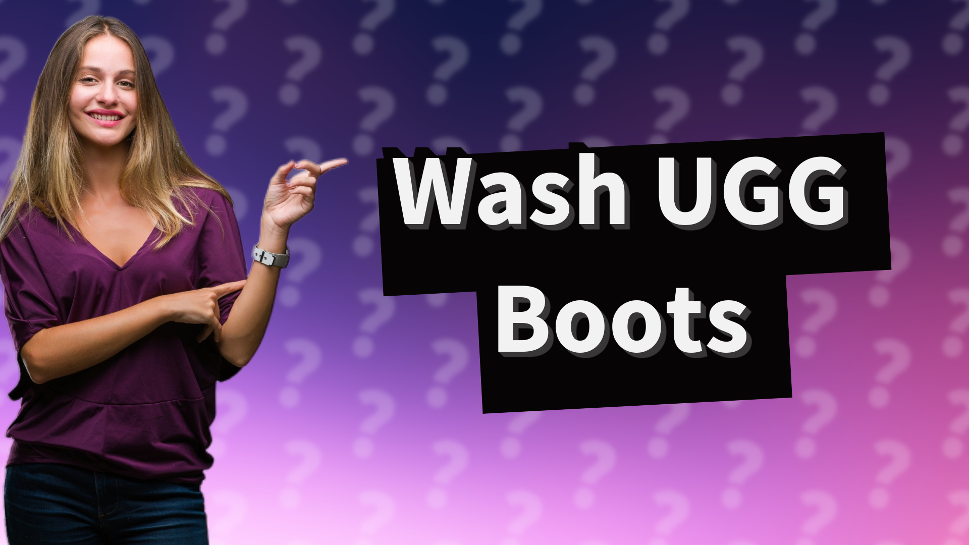 Wash UGG Boots