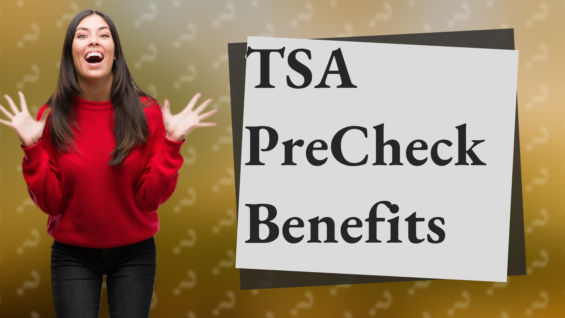 TSA PreCheck Benefits