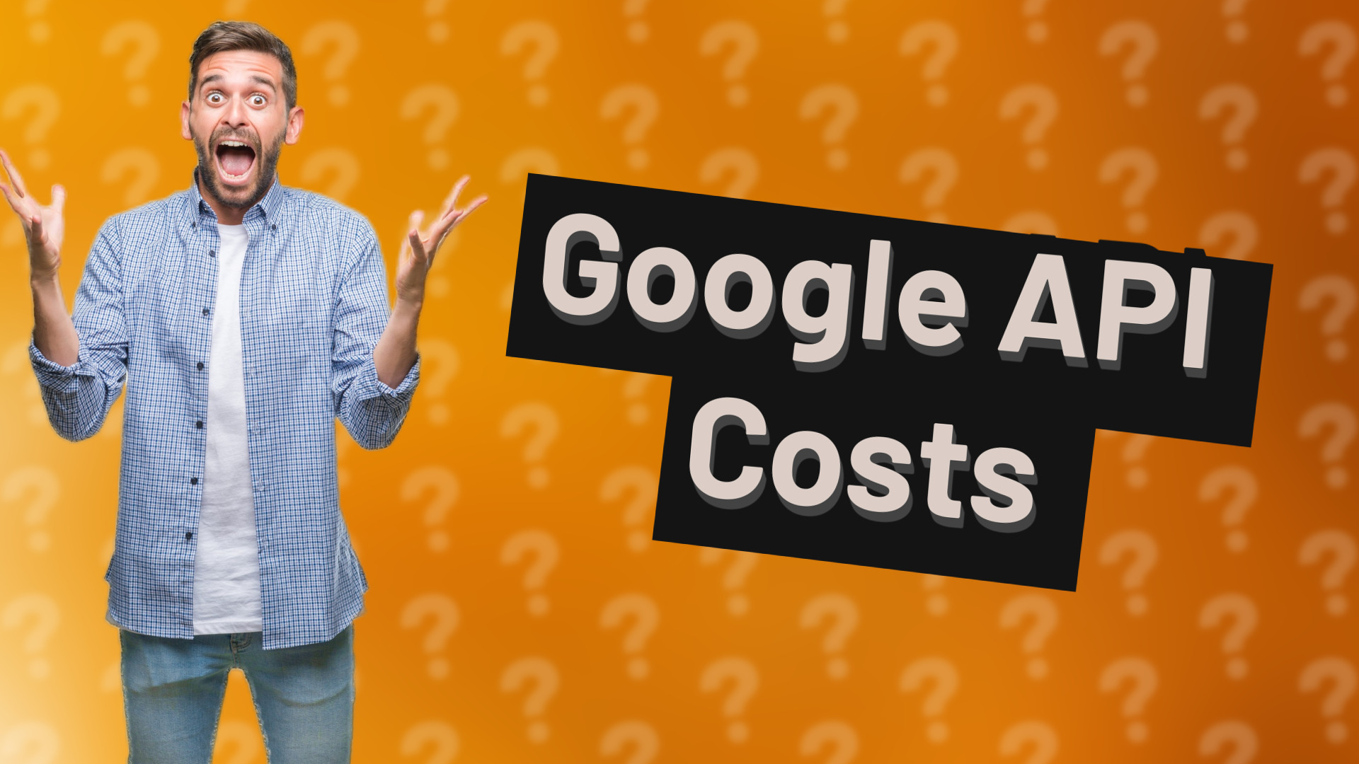 Google API Costs