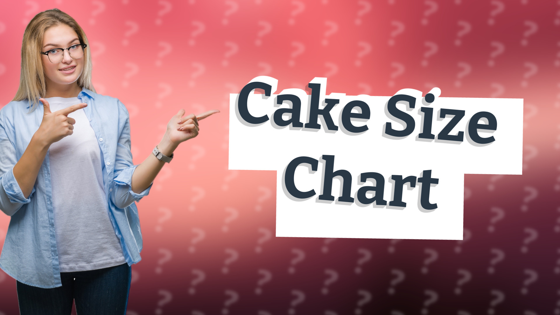Cake Size Chart