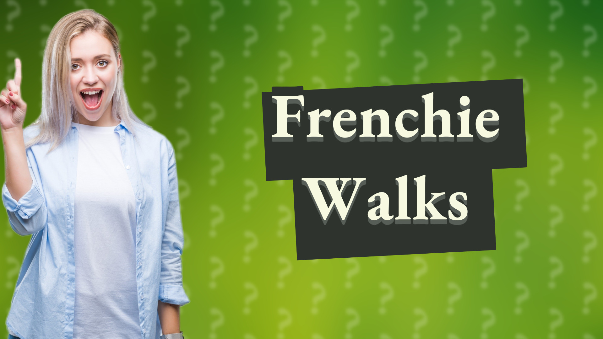 Frenchie Walks