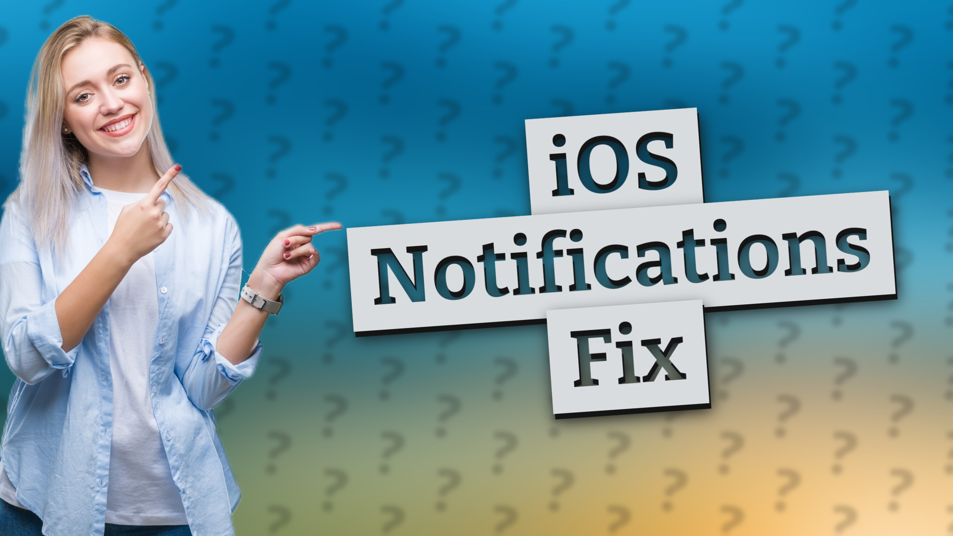 iOS Notifications Fix