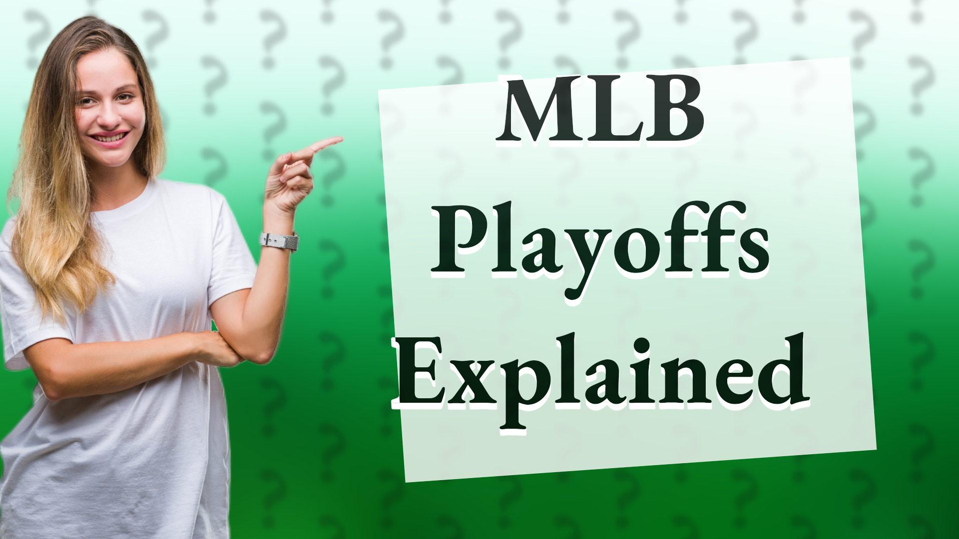 MLB Playoffs Explained