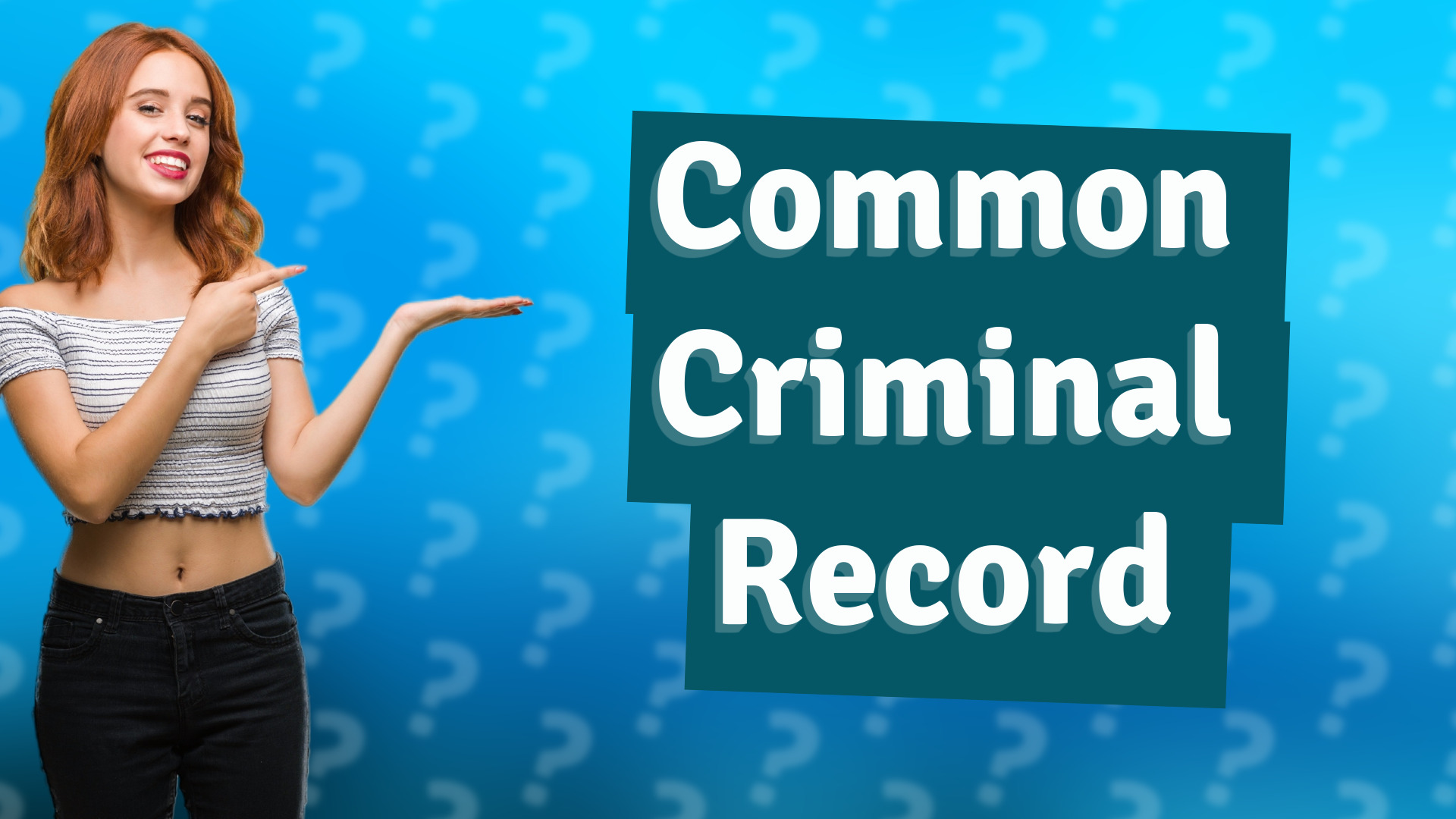 Common Criminal Record