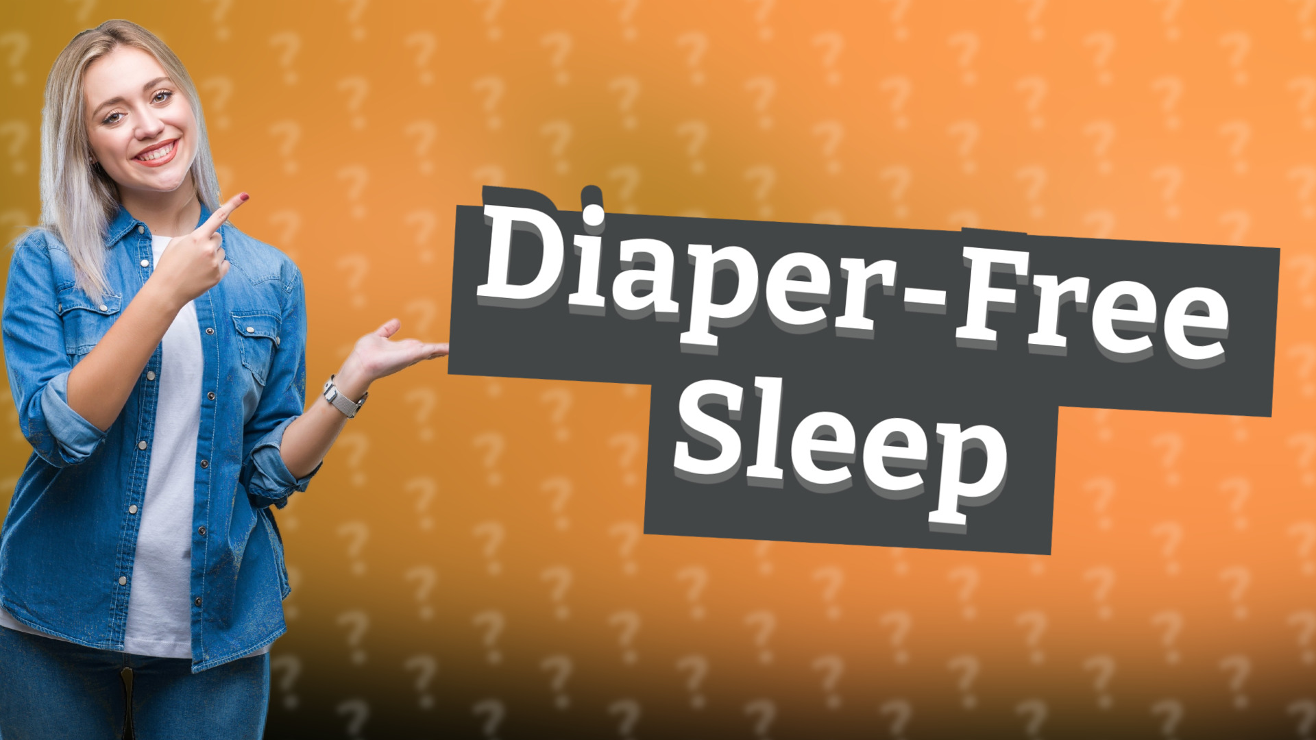 Diaper-Free Sleep