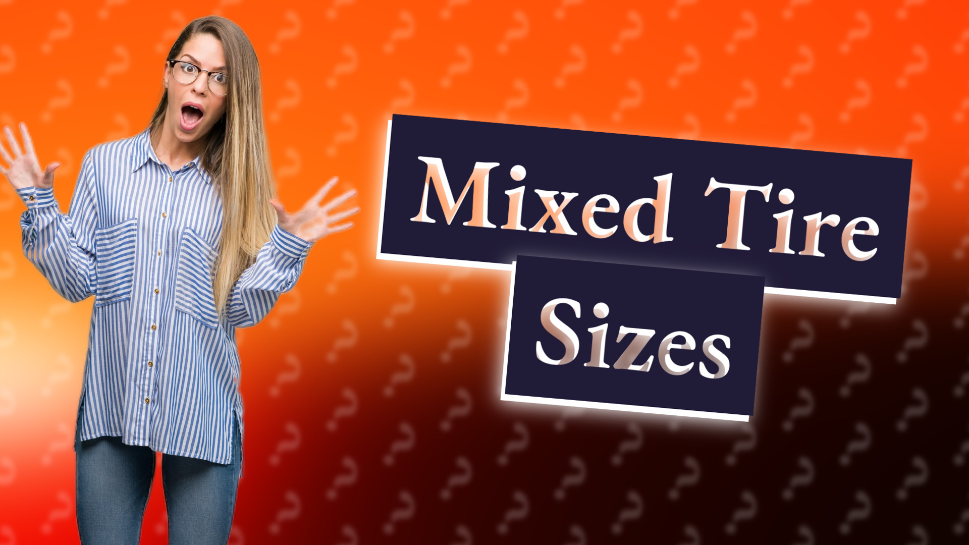 Mixed Tire Sizes