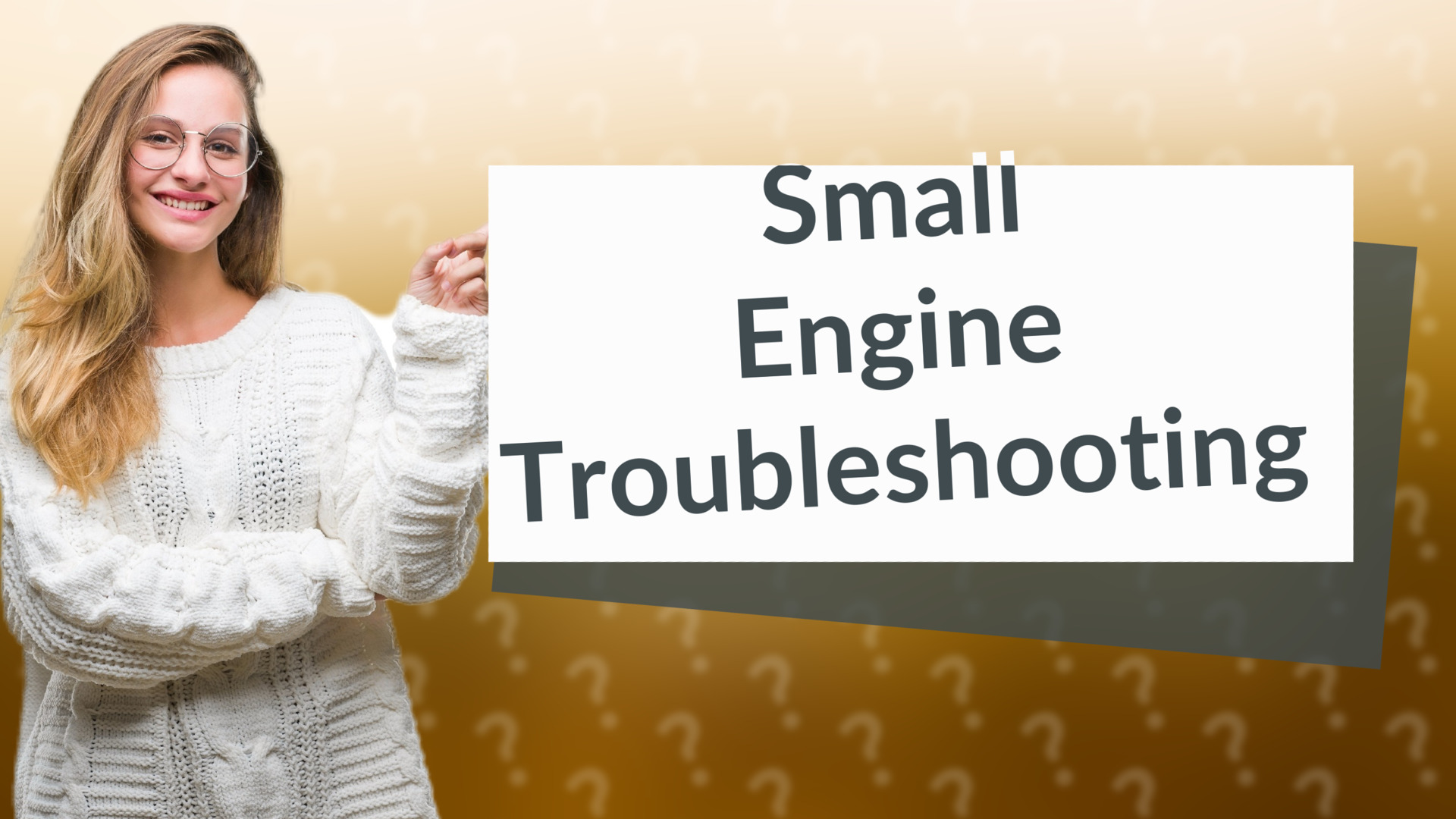 Small Engine Troubleshooting
