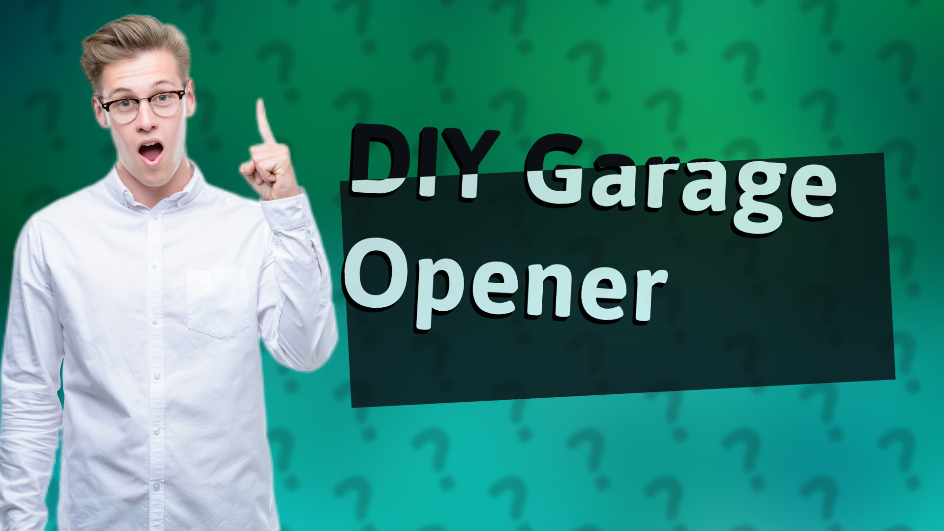 DIY Garage Opener