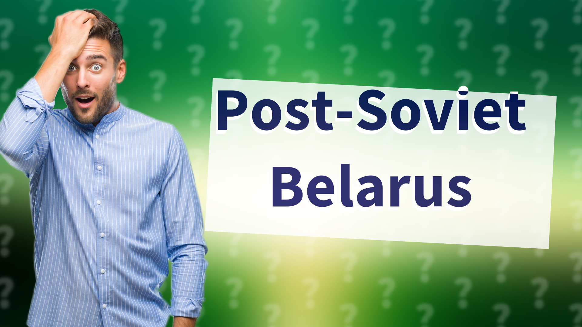 Post-Soviet Belarus