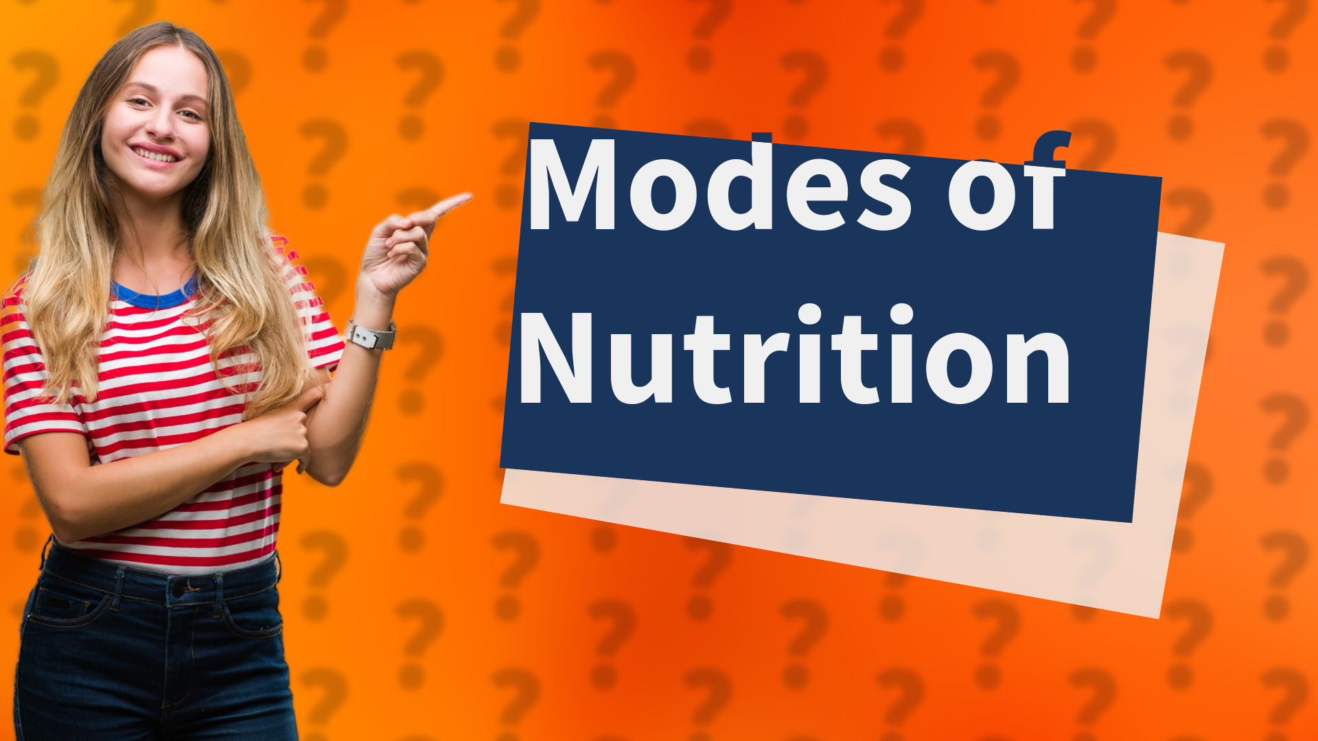 Modes of Nutrition