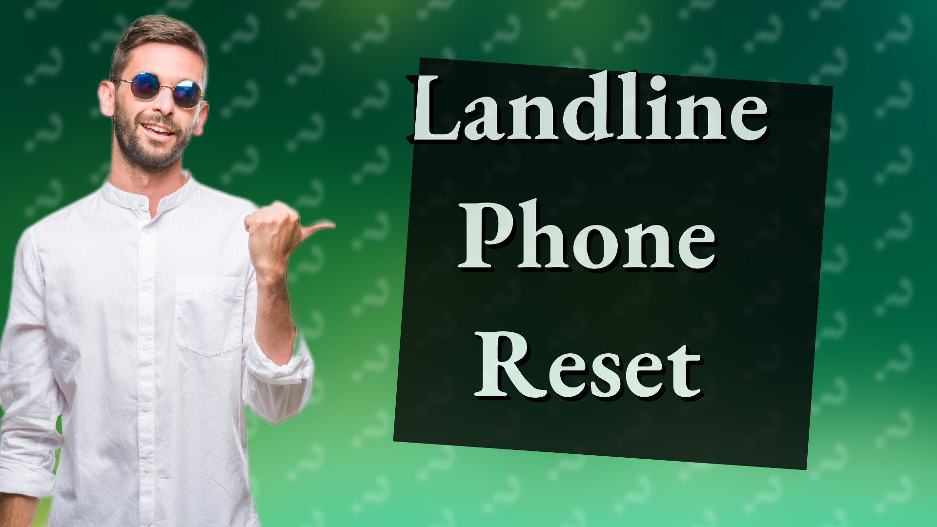 Landline Phone Reset
