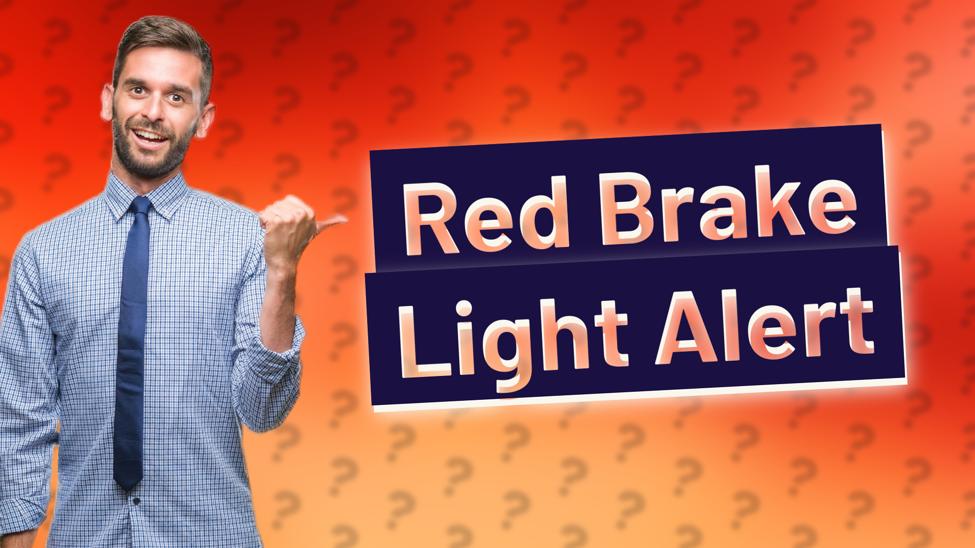 Red Brake Light Alert