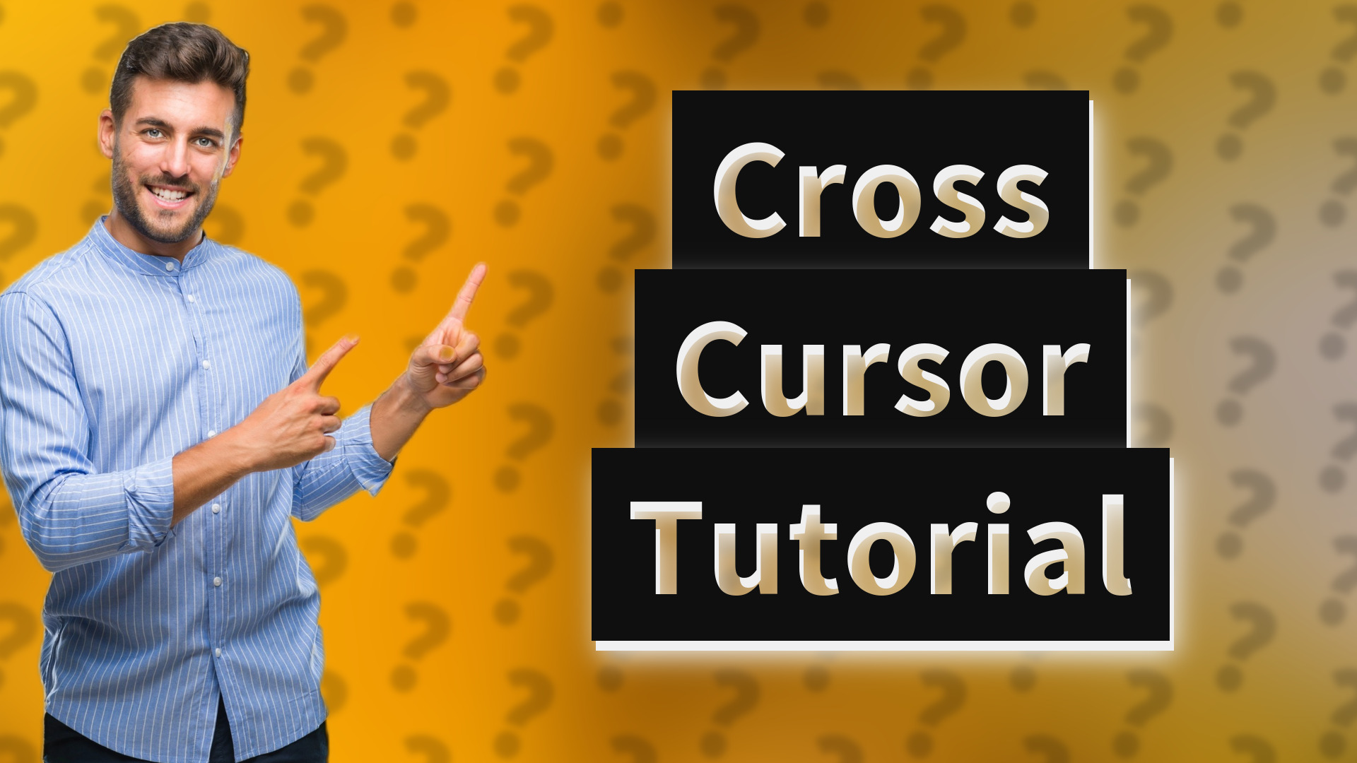 Cross Cursor Tutorial