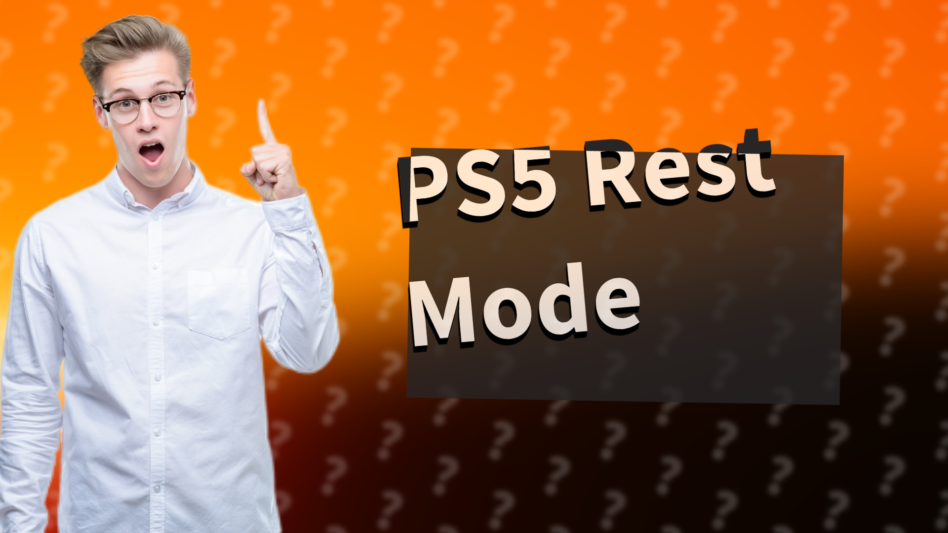 PS5 Rest Mode
