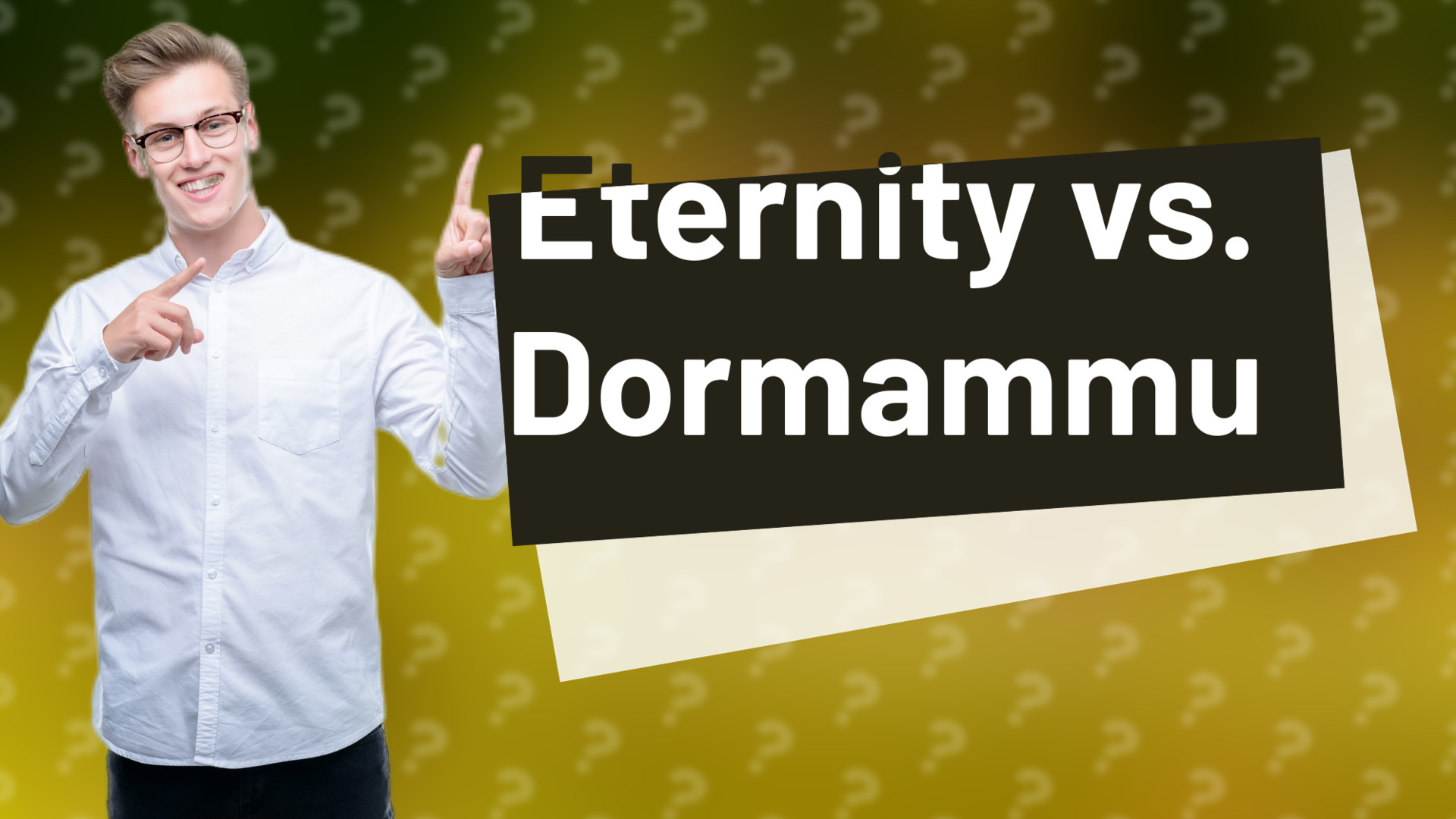 Eternity vs. Dormammu