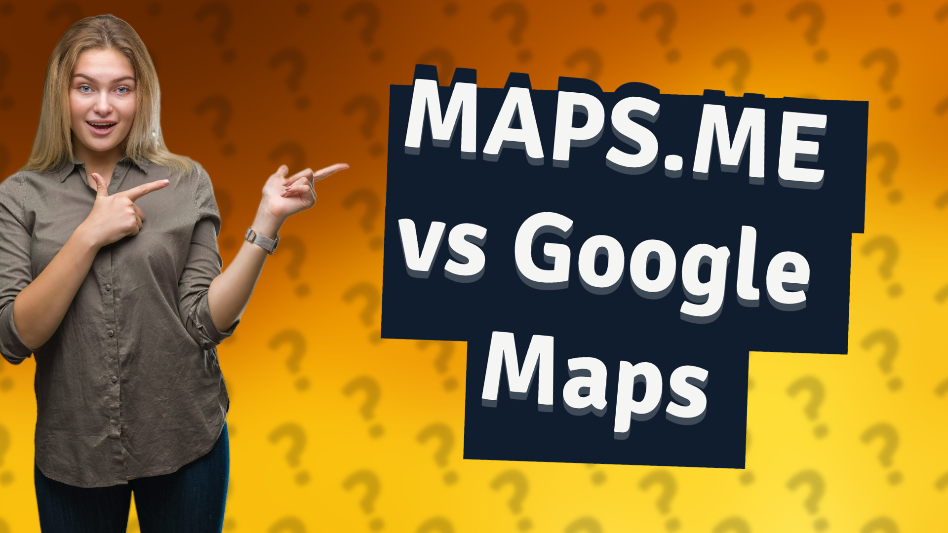 MAPS.ME vs Google Maps
