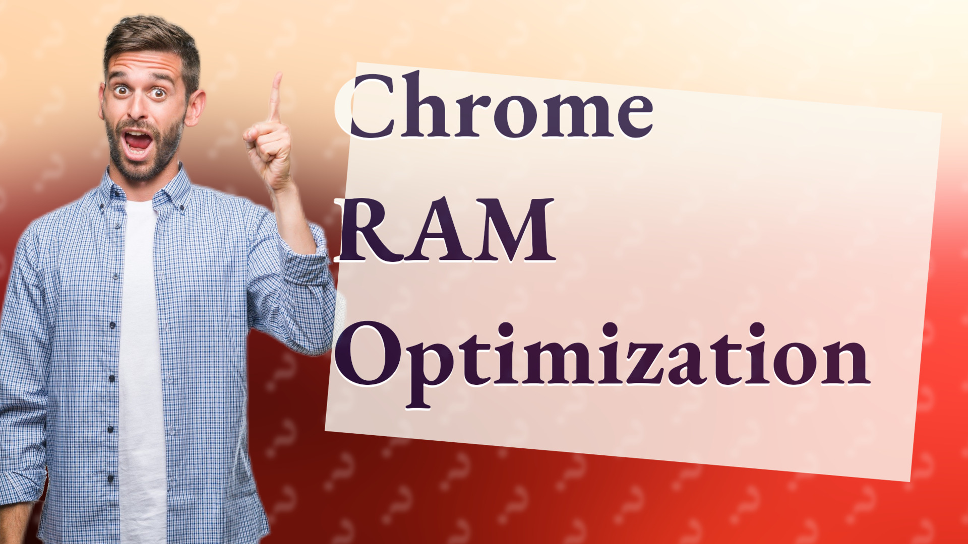 Chrome RAM Optimization