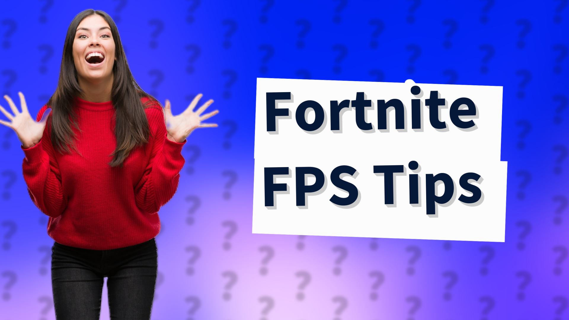 Fortnite FPS Tips