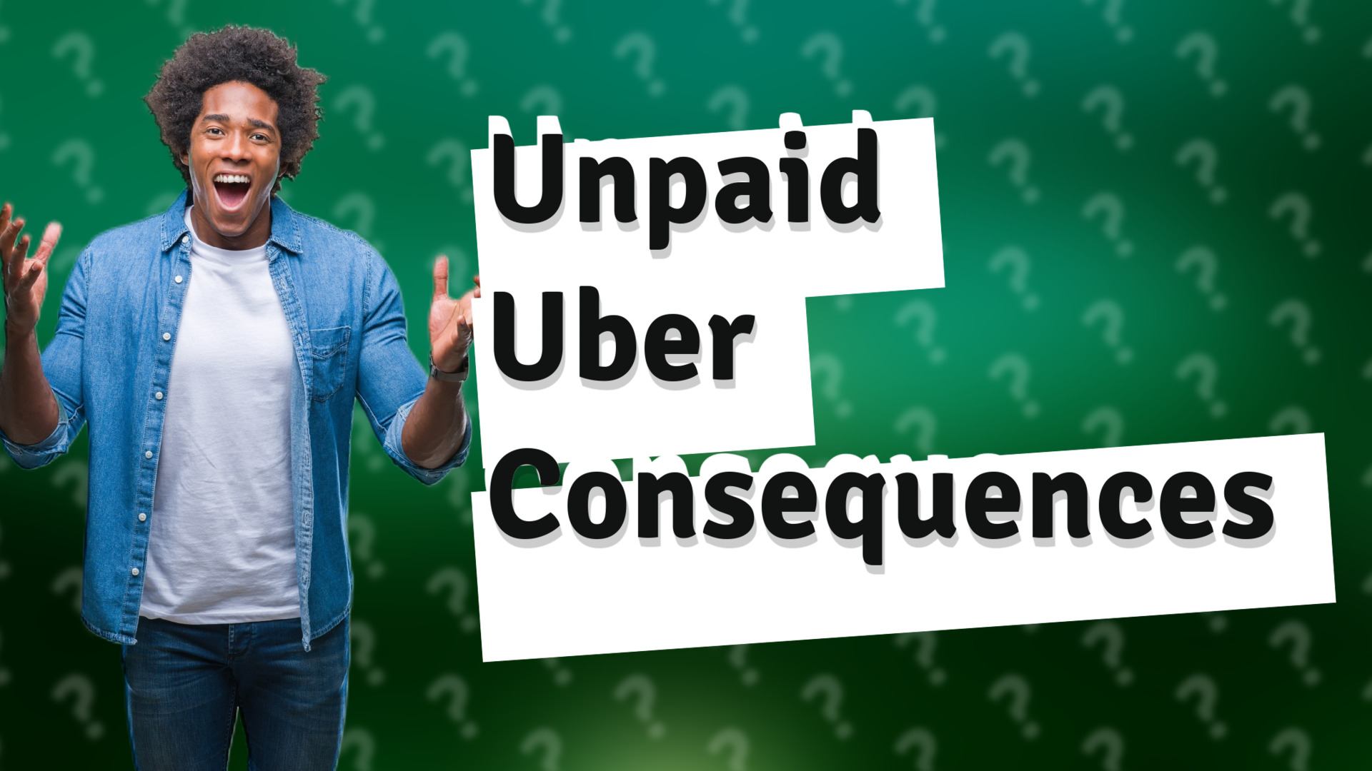 Unpaid Uber Consequences