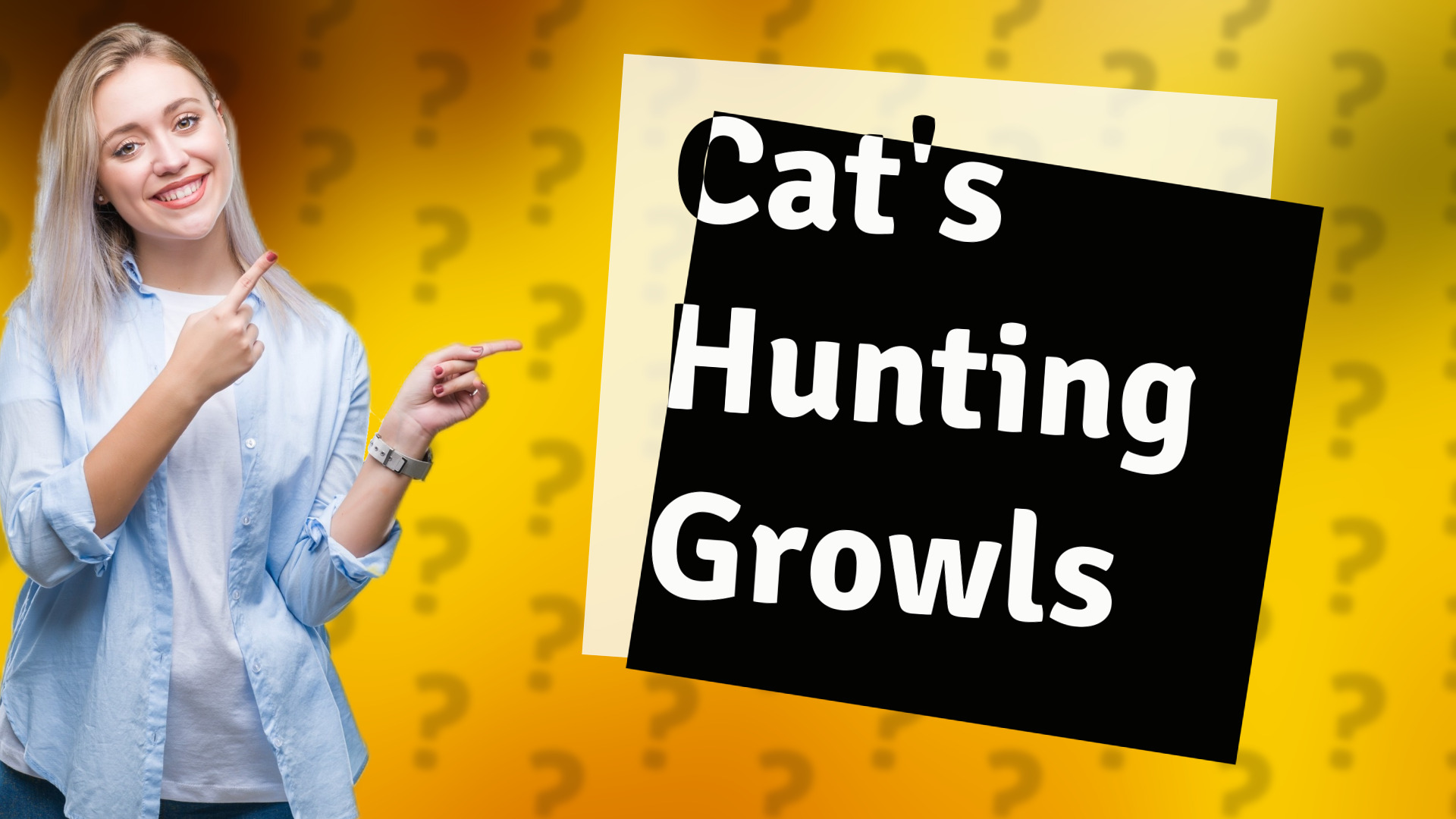 Cat's Hunting Growls