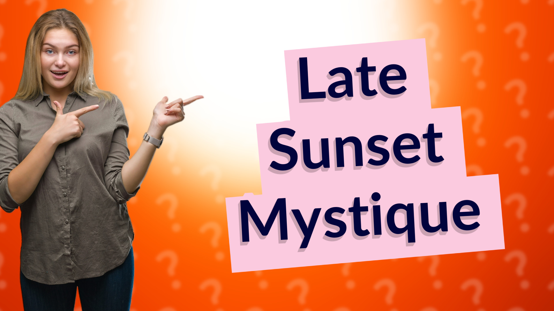 Late Sunset Mystique