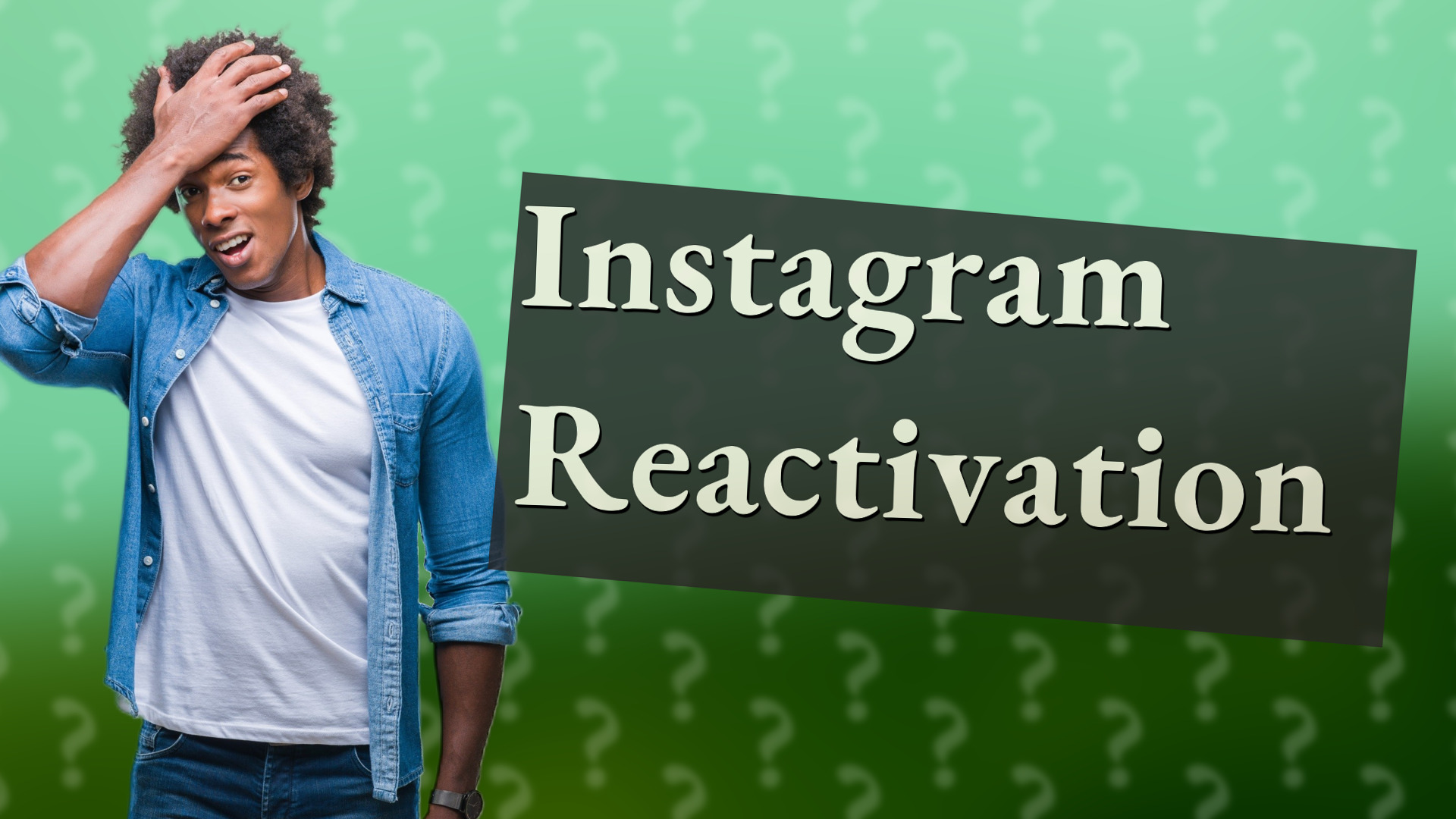 Instagram Reactivation