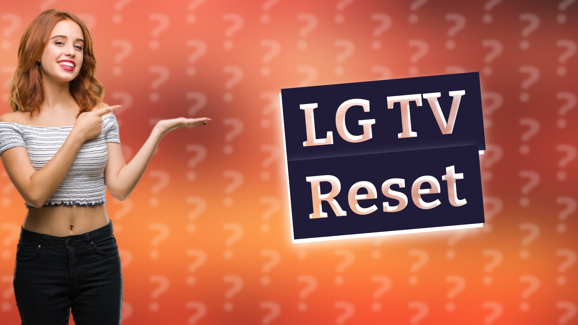 LG TV Reset