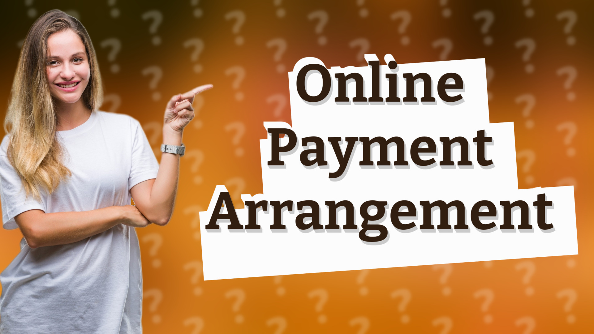 Online Payment Arrangement