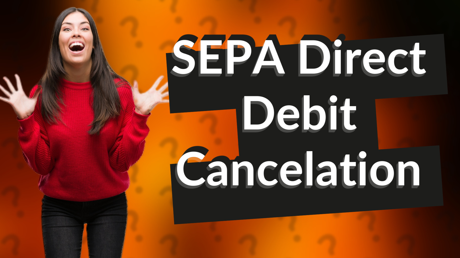 SEPA Direct Debit Cancelation