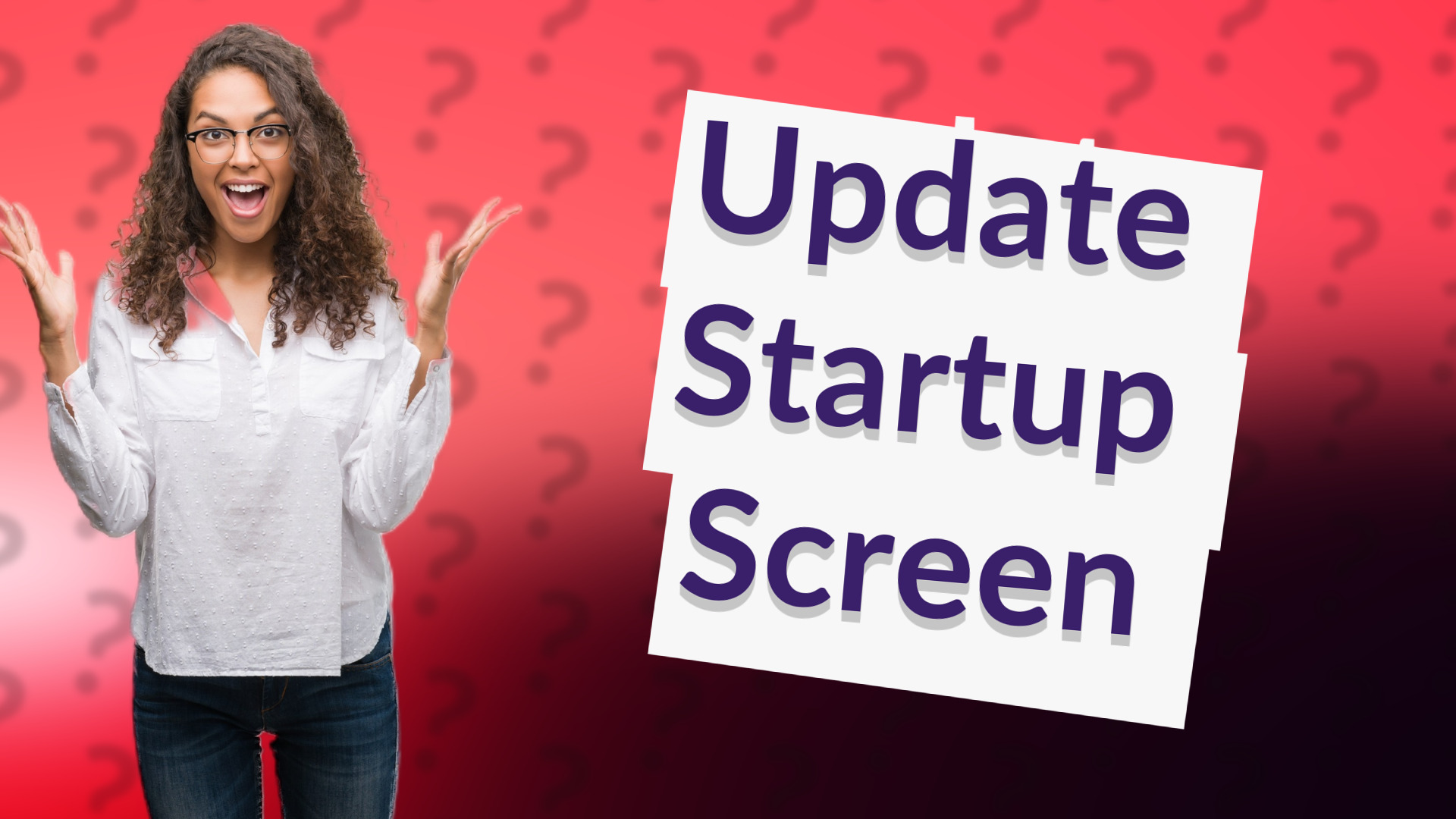 Update Startup Screen