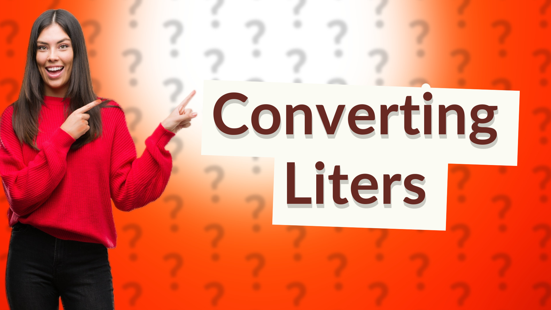 Converting Liters
