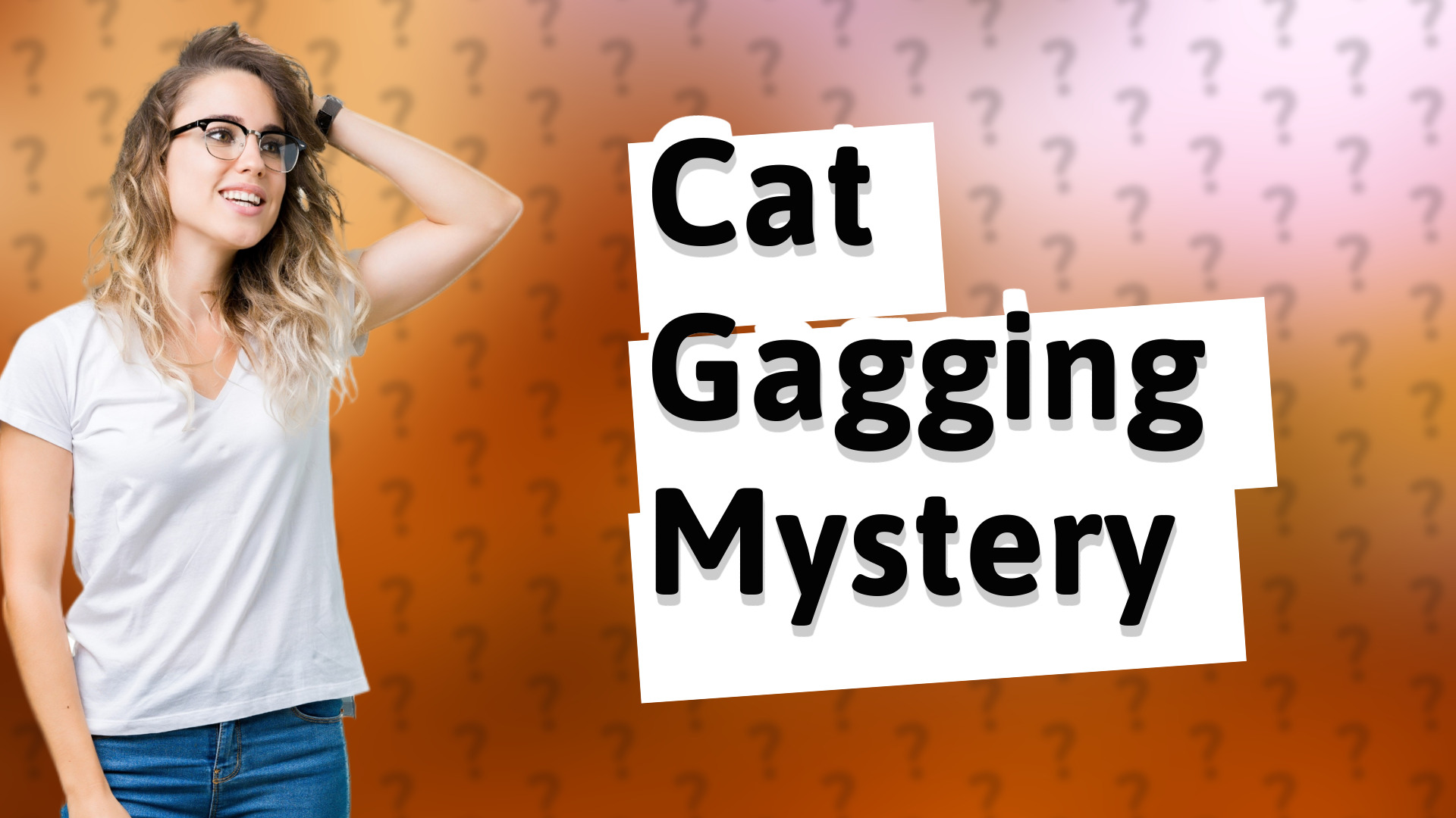Cat Gagging Mystery