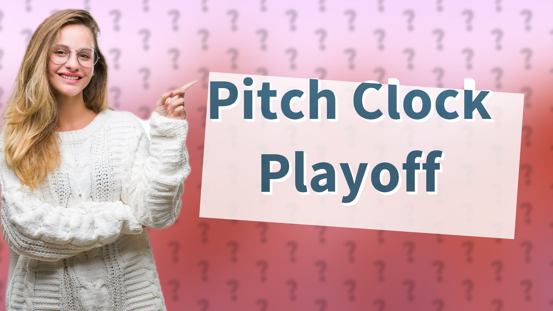 Pitch Clock Playoff